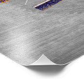 Detroit City Foto Afdruk (Hoek)