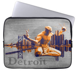 Detroit City Laptop Sleeve