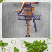 Detroit City Theedoek (Gevouwen)