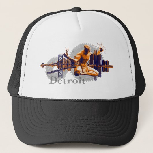 Detroit City Trucker Pet (Voorkant)