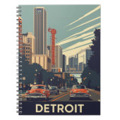 Detroit Classic City Notitieboek (Voorkant)
