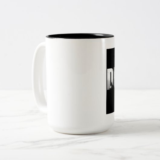 Detroit Coffee-Mok Tweekleurige Koffiemok (Voorkant links)