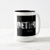 Detroit Coffee-Mok Tweekleurige Koffiemok (Voorkant rechts)