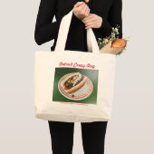 Detroit Coney Dog Canvas tas beroemd gemaakt door (Voorkant (product))