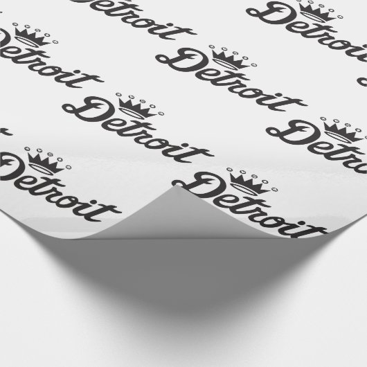 Detroit Crown Cadeaupapier (Hoek)