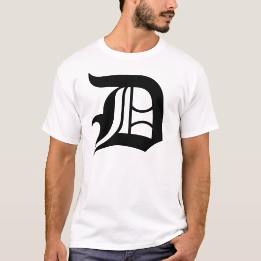 Detroit D T-shirt (Voorkant)