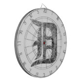 Detroit D was Dartbord (Voorkant Links)