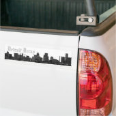 Detroit Decay (skyline sticker) Bumpersticker (Op Truck)