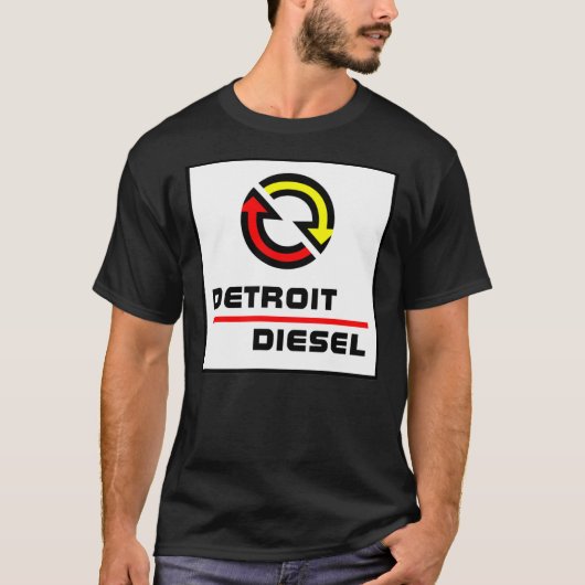 Detroit Diesel Classic T-Shirt (Voorkant)