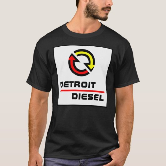 Detroit Diesel Classic T-Shirt (Voorkant)