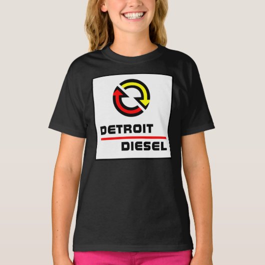 Detroit Diesel Classic T-Shirt (Voorkant)