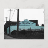 Detroit Downtown Briefkaart (Voorkant)