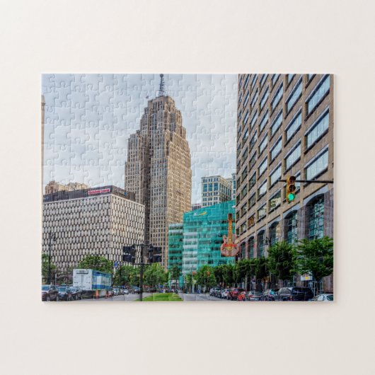 Detroit Downtown Legpuzzel (Horizontaal)