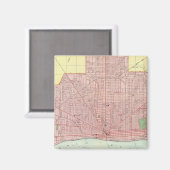 Detroit en omgeving magneet (Voorkant / Achterkant)