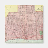 Detroit en omgeving magneet (Voorkant)