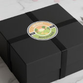 Detroit EST. 1701 Park Circle Sticker