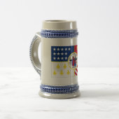 Detroit Flag Bierpul (Voorkant links)