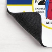 Detroit Flag Muismat (Hoek)