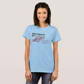Detroit geïmporteerd. Waar kom je vandaan? T-shirt (Voorkant volledig)