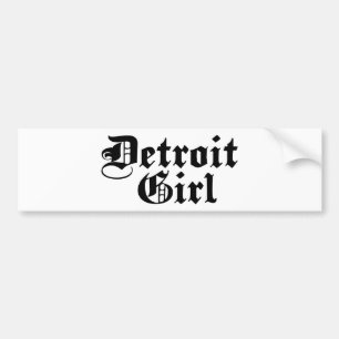 Detroit Girl Bumpersticker