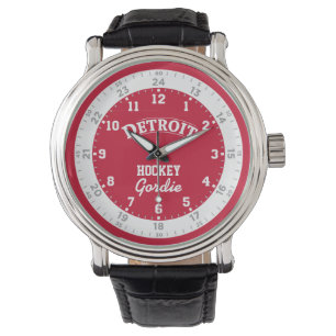 Detroit Hockey 24-uurs horloge