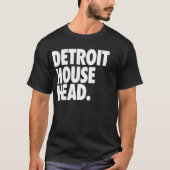 Detroit House Head T-shirt (Voorkant)