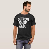 Detroit House Head T-shirt (Voorkant volledig)