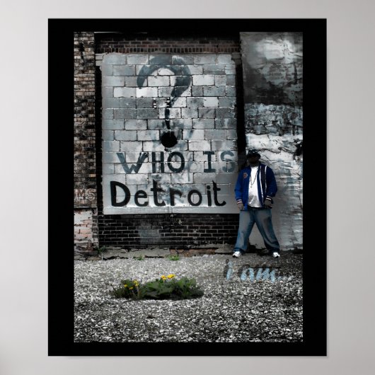 Detroit (i am) poster (Voorkant)