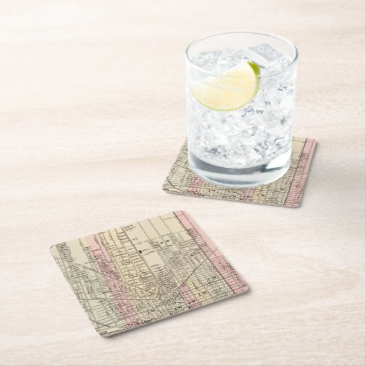 Detroit Kartonnen Onderzetters (Insitu)