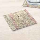 Detroit Kartonnen Onderzetters (Schuin)