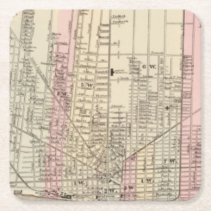 Detroit Kartonnen Onderzetters