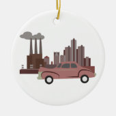 Detroit Keramisch Ornament (Voorkant)