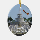 Detroit kerstversiering keramisch ornament (Rechts)