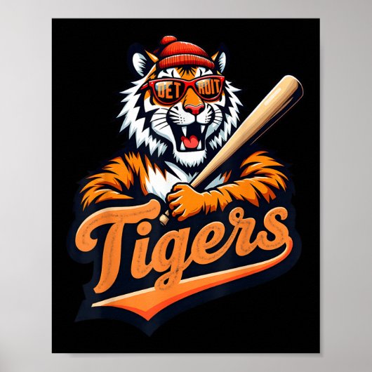 Detroit kleding voor mannen, vrouwen en Kinderen Poster (Voorkant)