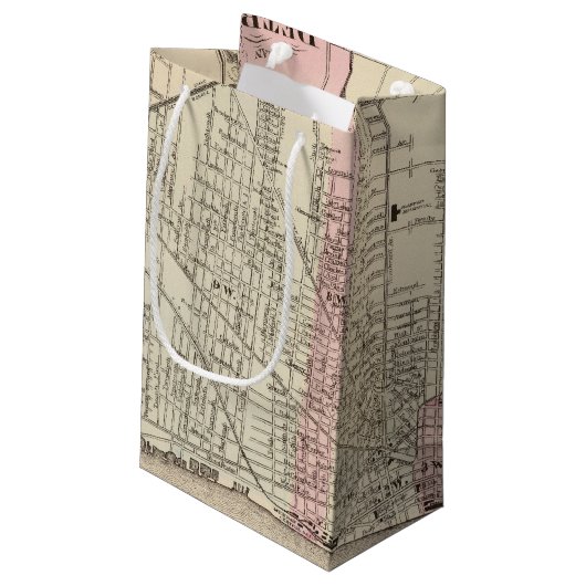 Detroit Klein Cadeauzakje (Achterkant Gekanteld)
