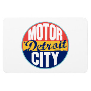 Detroit Label Magneet