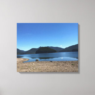 Detroit Lake, Oregon Canvas Afdruk