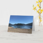 Detroit Lake, Oregon Kaart (Gele Bloem)