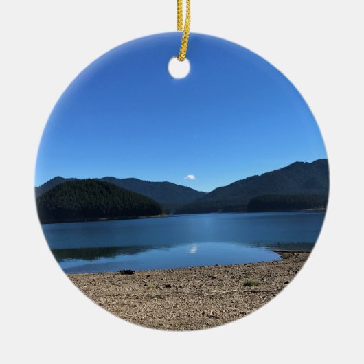 Detroit Lake, Oregon Keramisch Ornament (Voorkant)