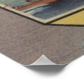 Detroit Lakes, Minnesota - Grote lettertjes Poster (Hoek)