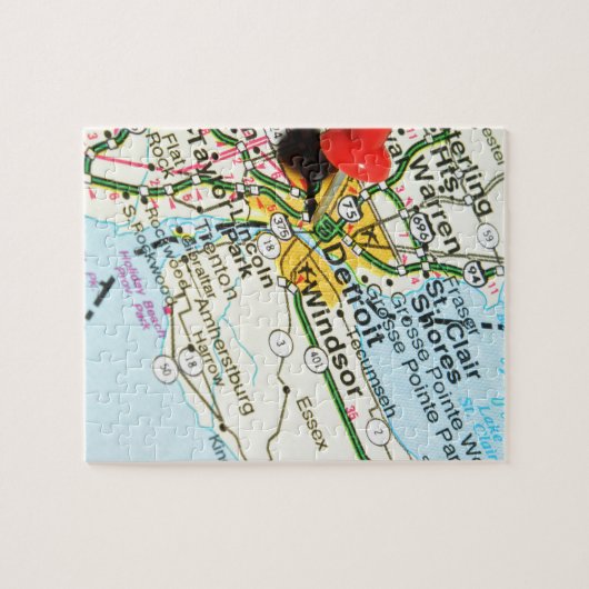 Detroit Legpuzzel (Horizontaal)