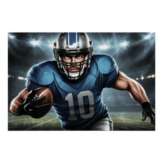 Detroit Lions 2 Perfect Poster (Voorkant)