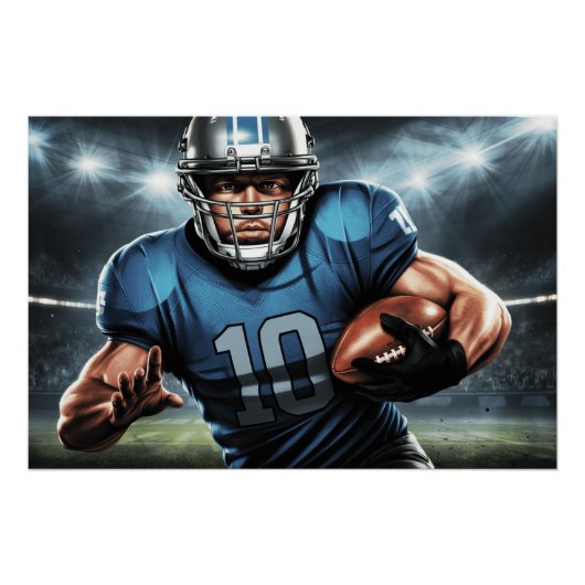 Detroit Lions 3 Perfect Poster (Voorkant)
