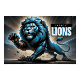 Detroit Lions Perfect Poster