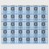 Detroit Lions voetbal Cadeaupapier (Vlak)