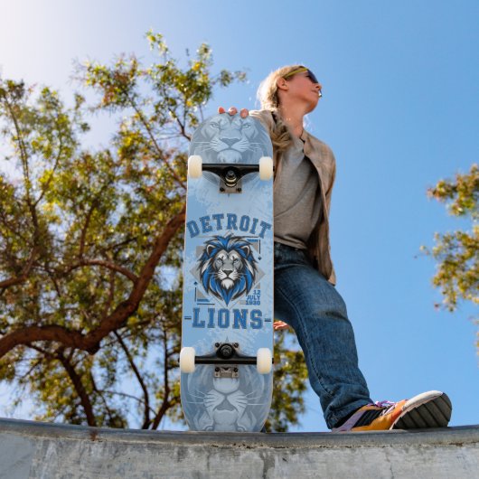 Detroit Lions voetbal Persoonlijk Skateboard (Buiten 1)
