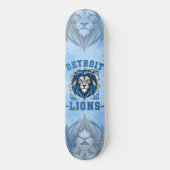 Detroit Lions voetbal Persoonlijk Skateboard (Voorkant)