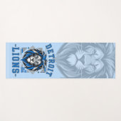 Detroit Lions voetbal Yogamat (Voorkant (horizontaal))
