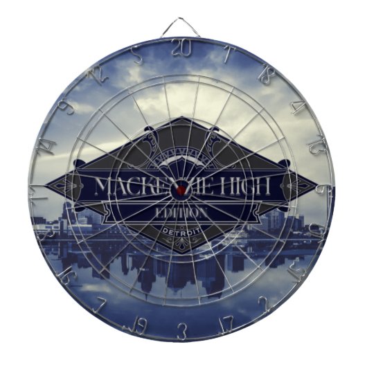 Detroit - Mackenzie High Edition Dartbord (Voorkant)