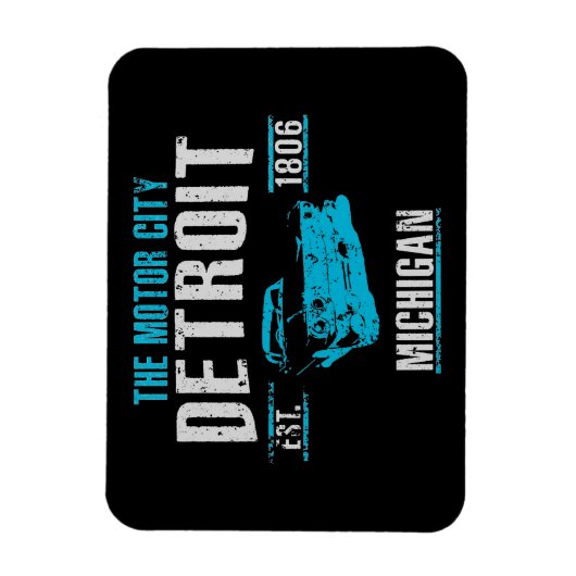 Detroit Magneet (Verticaal)